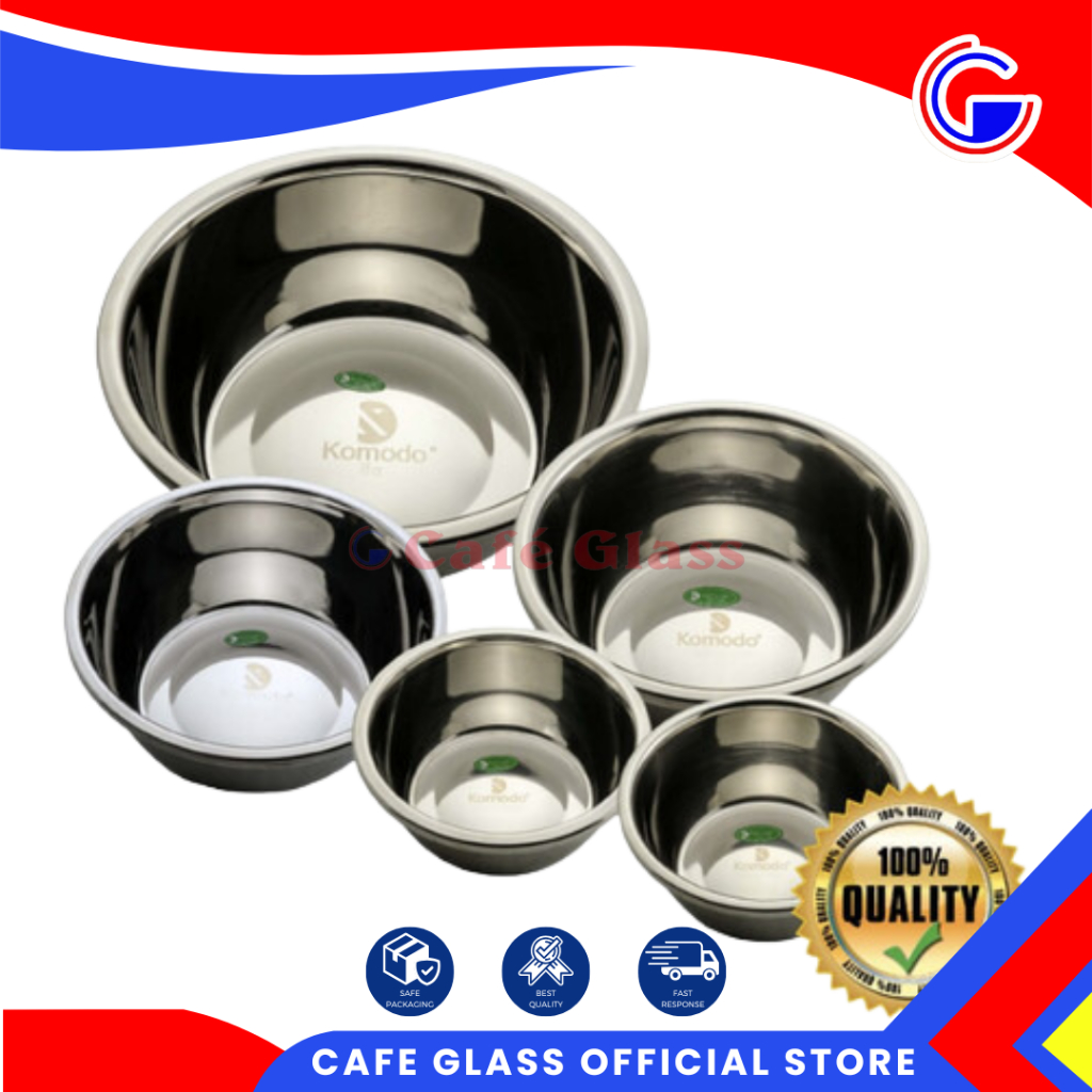 Baskom Elegant Komodo | Baskom Stainless Steel | Baskom Stainless Murah