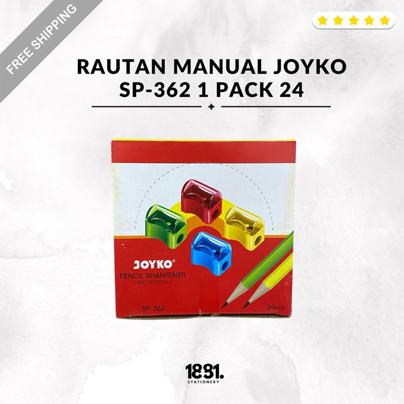 

Rautan Manual Joyko Sp-362 | Rautan Joyko 1 Pack 24 | Rautan/Serutan Joyko