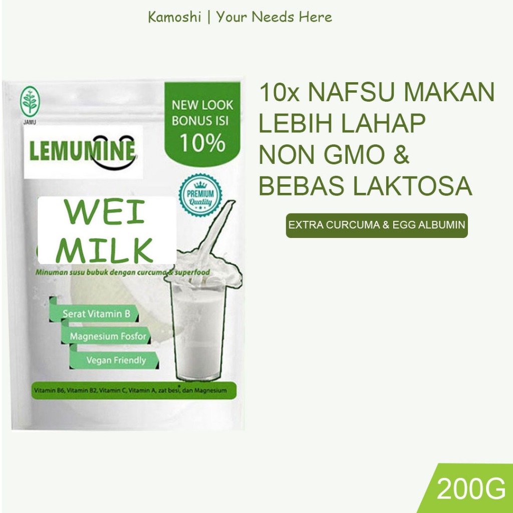 

Suplemen Penggemuk Badan Vitamin Penambah Nafsu Makan Susu Gemuk Badan Penambah Berat Badan Obat Gemuk Badan Lemumine