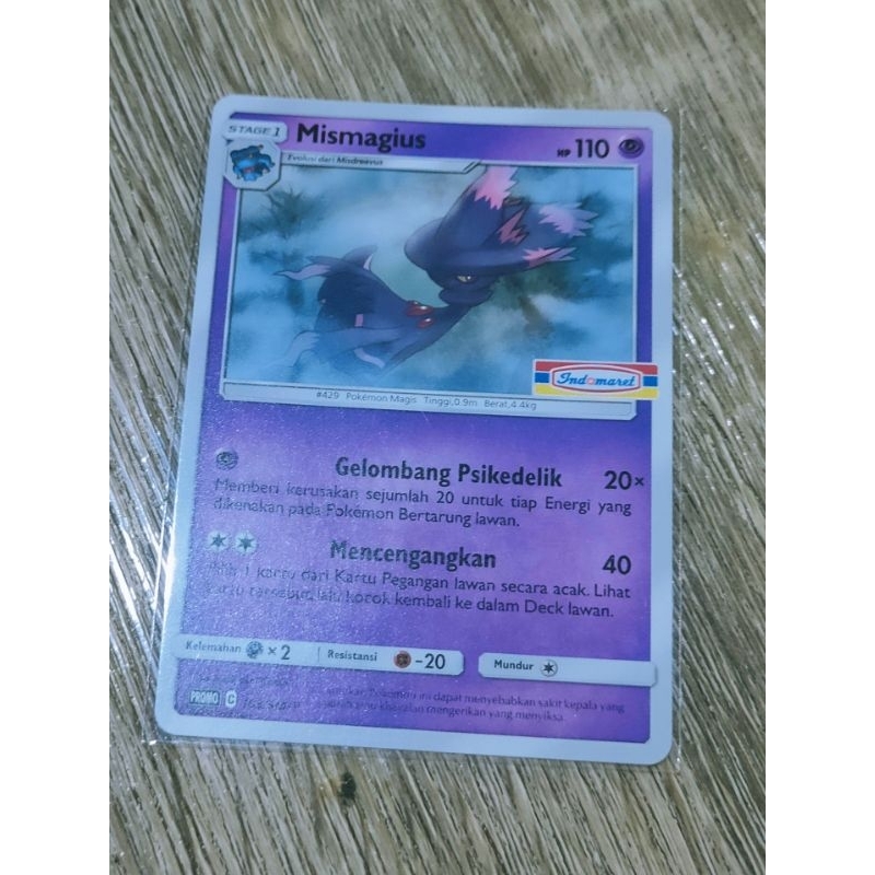 Mismagius 163/S-P - Promo Indomaret Pokemon TCG Indonesia