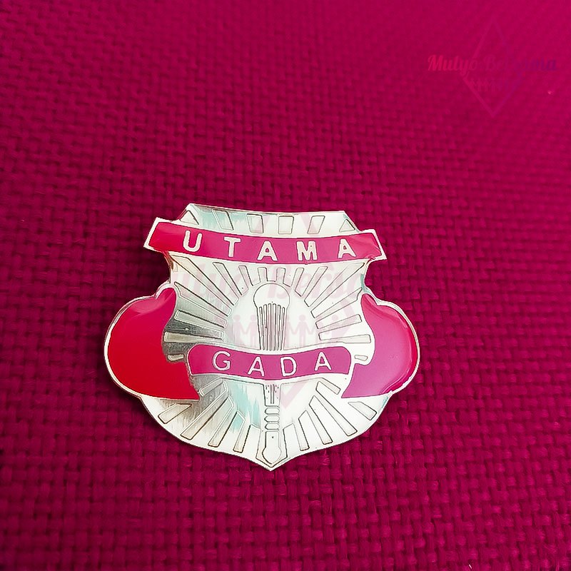 Pin Security Satpam Gada Utama Atribut Satpam Pin Bros Gada Utama Satpam Fiber - Mulyo Bersama