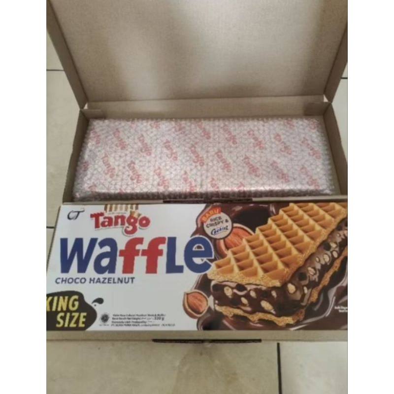 tango king size waffle hazelnut 520 gr