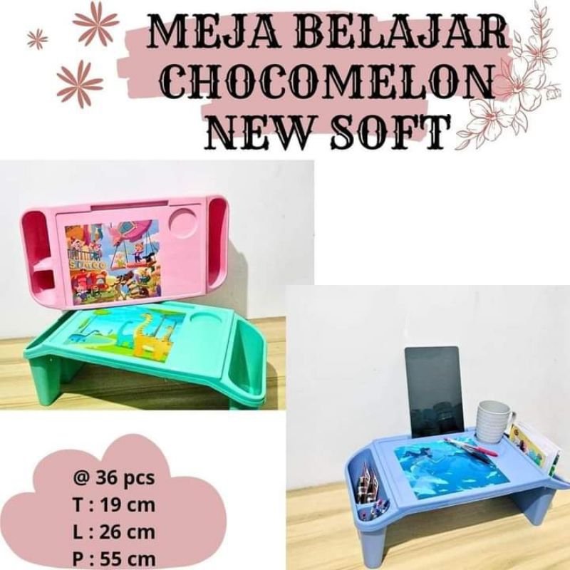 

KC✨MEJA BELAJAR CHOCOMELON NEW SOFT,MEJA BELAJAR ANAK PLASTIK