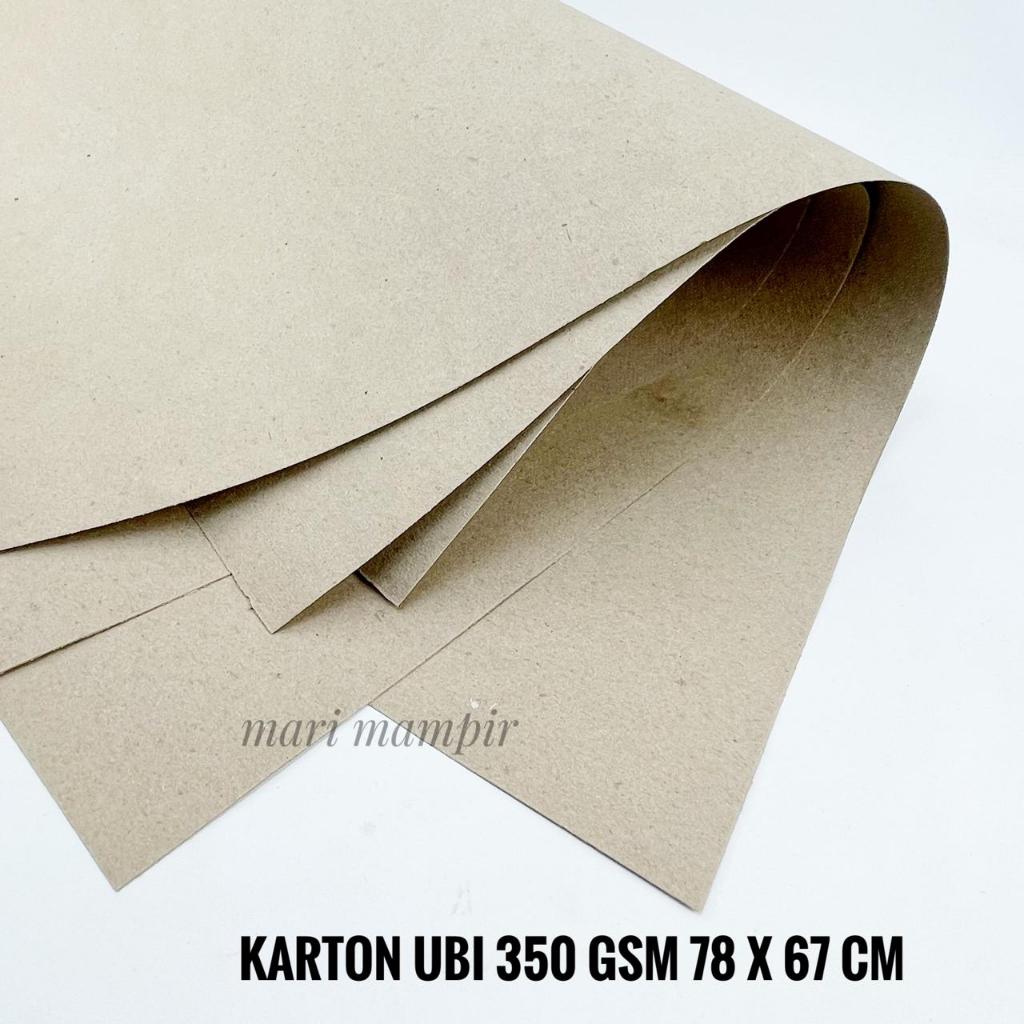 

KARTON UBI KUNING 350 GSM UK. 66 X 78 CM