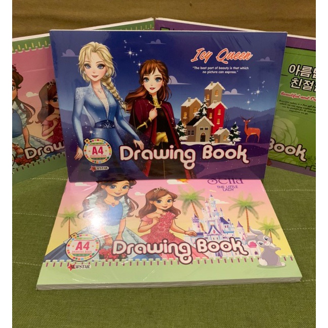 

berkualitas Buku gambar ukuran A4 1 pak isi 1 buku