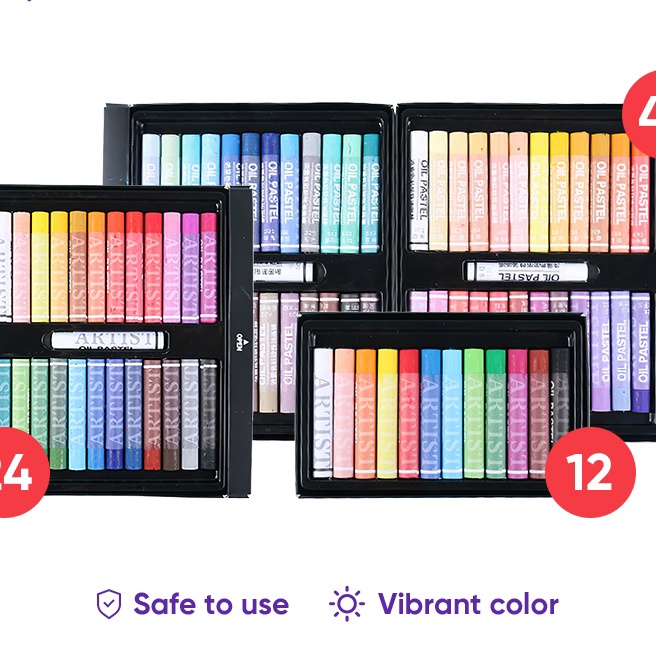 

KI3 Giorgione Oil Pastel Crayons 12243648 Warna GOP