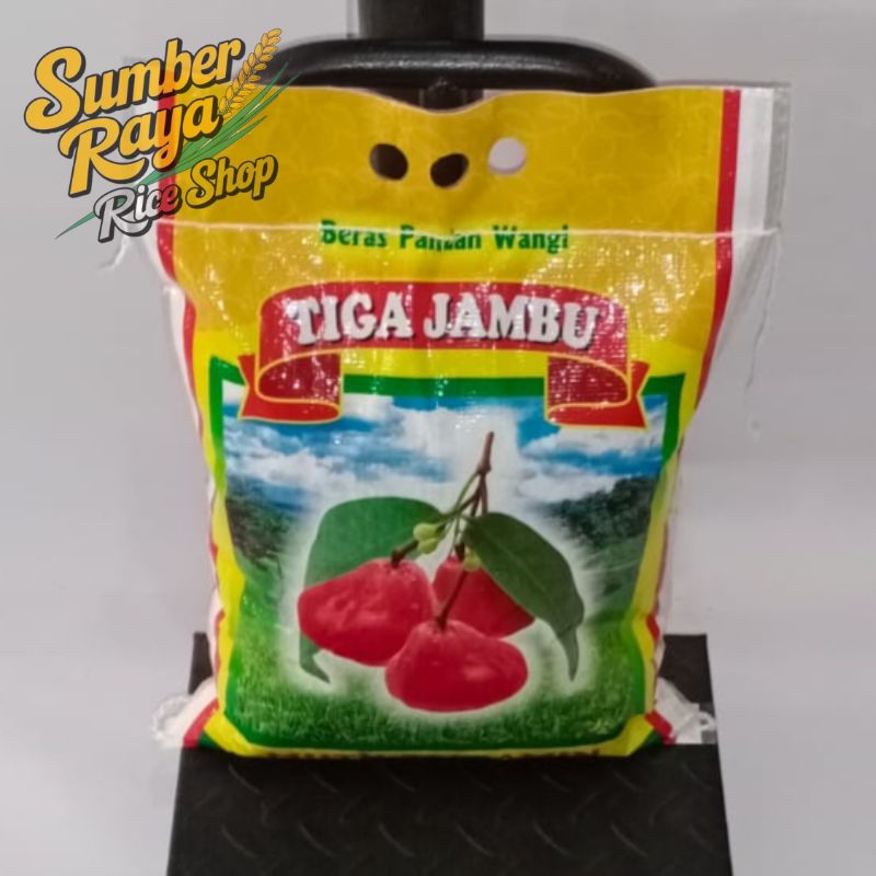 

Beras Tiga Jambu Asli 5Kg