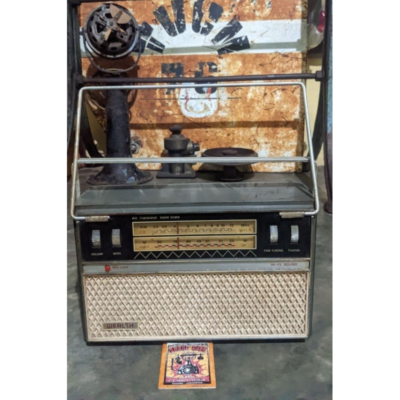 Radio Transistor WEALTH Jadul Vintage