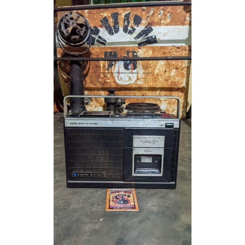 Radio Tape SANYO jadul Vintage