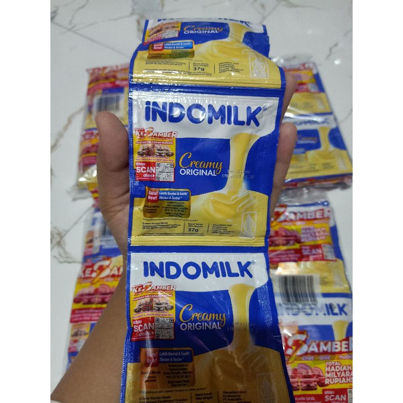 

(BISA COD) Indomilk Susu Kental manis sachet isi 6pcs/renceng