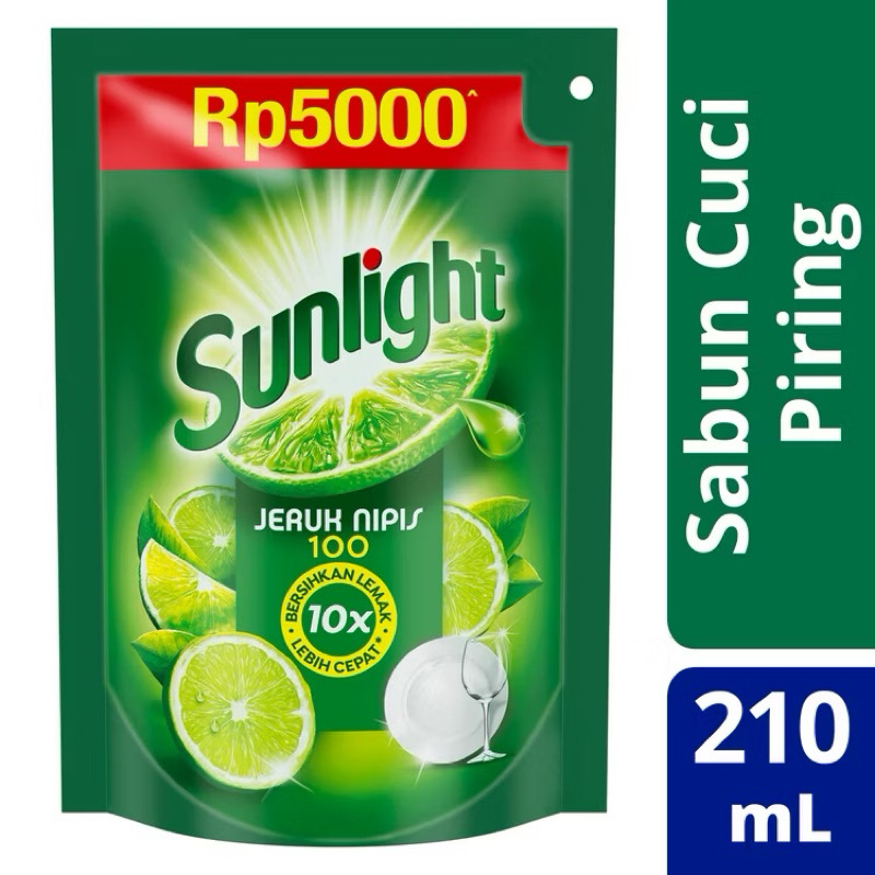 SUNLIGHT SABUN CICI PIRING 210ML