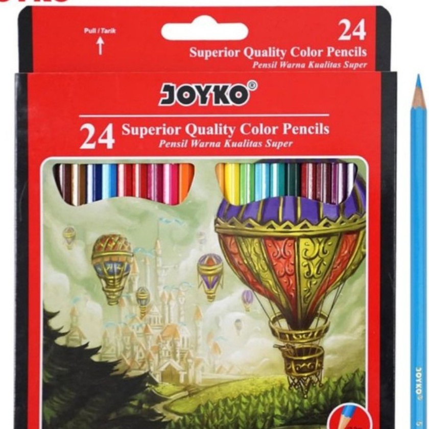 

KP8 PAM Pensil Warna Joyko 24 Panjang