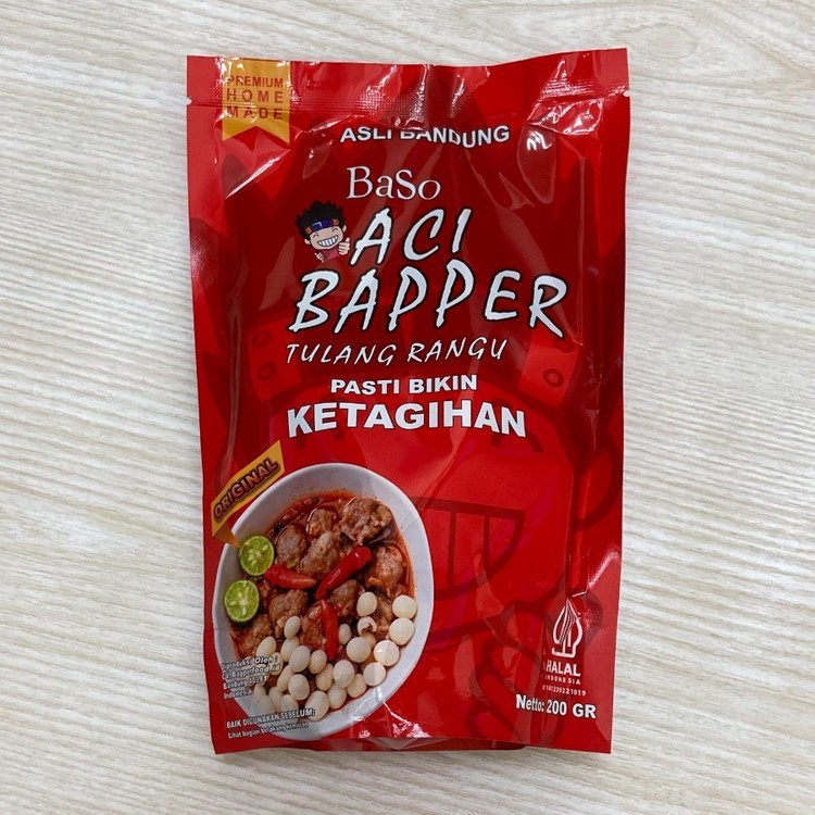 

Baso Aci Bapper Tulang Rangu Pedas