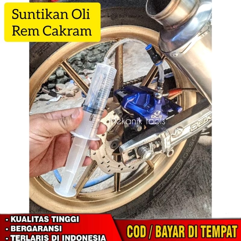 Alat Kuras Minyak Rem cakram Suntikan Minyak rem Buang Angin Rem cakram motor mobil