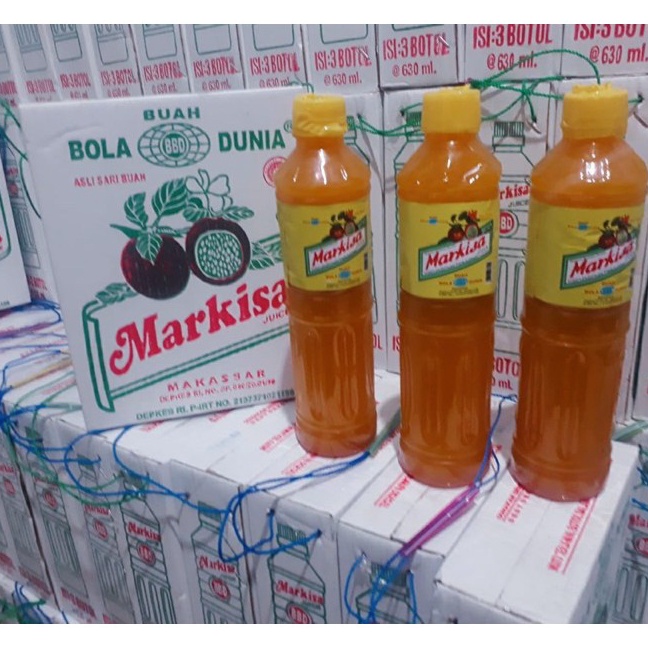 

Wah Sirup Markisa buah bola dunia isi 3 botol 63ml syrup bola dunia makassar manis