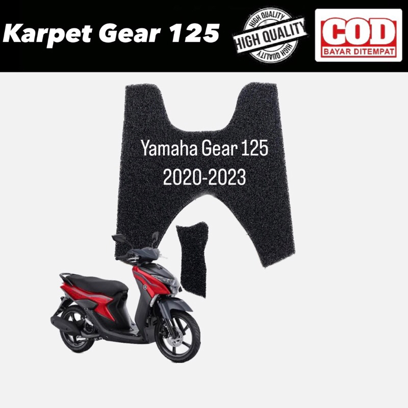 Karpet Bihun/Mie Mio Gear 125 Injakan injak saku karpet bihun yamaha mio Gear 125 karpet gear 125 ka