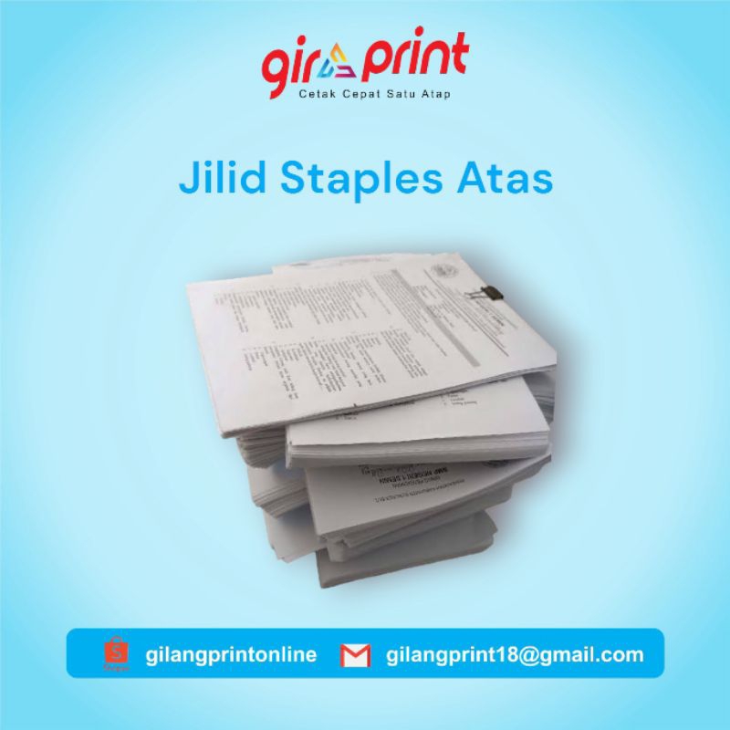 

Jilid Staples atas Tugas Soal Ujian sekolah