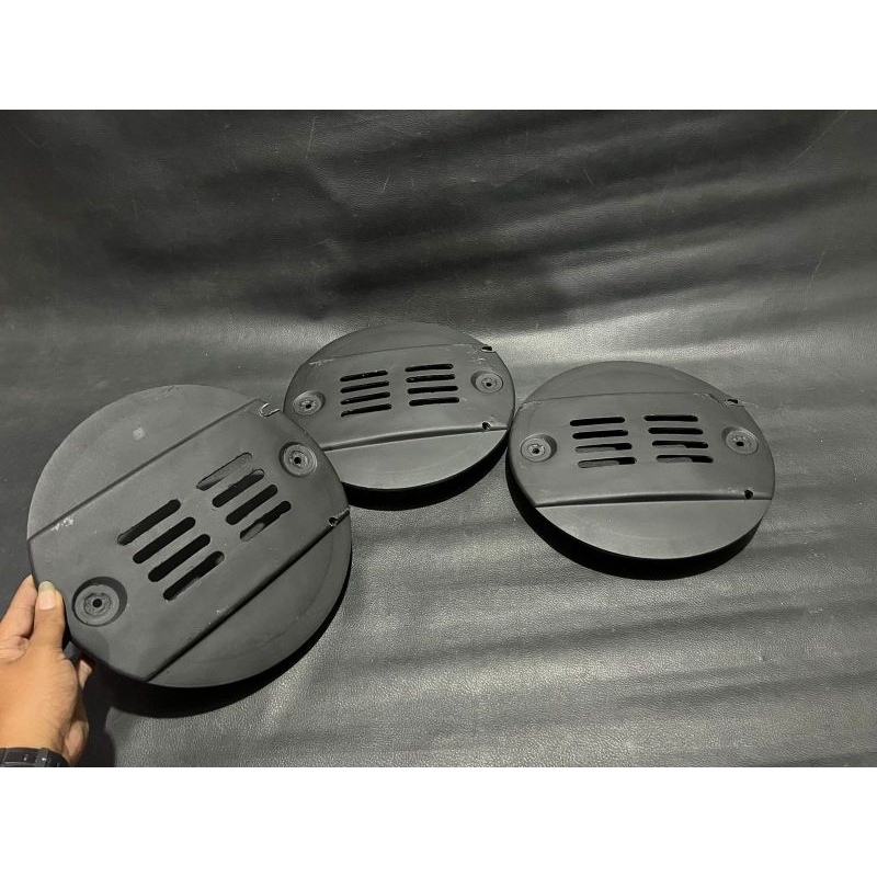 Cover tutup ban serep vespa Corsa auto matic Pk dsb detail original presisi grosir eceran