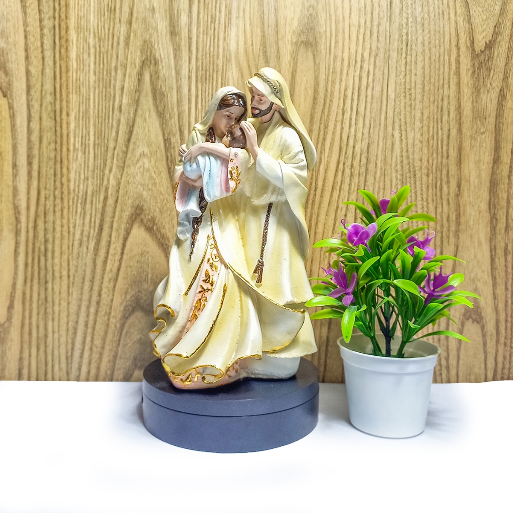 Patung Keluarga Kudus Sweet 23cm/Patung Antik Menarik/PatungPernikahan/Patung Keluarga Kudus Katolik