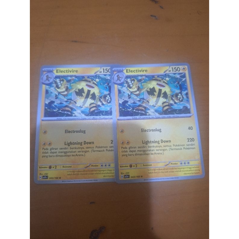 Electivire Kartu Pokemon Electivire
