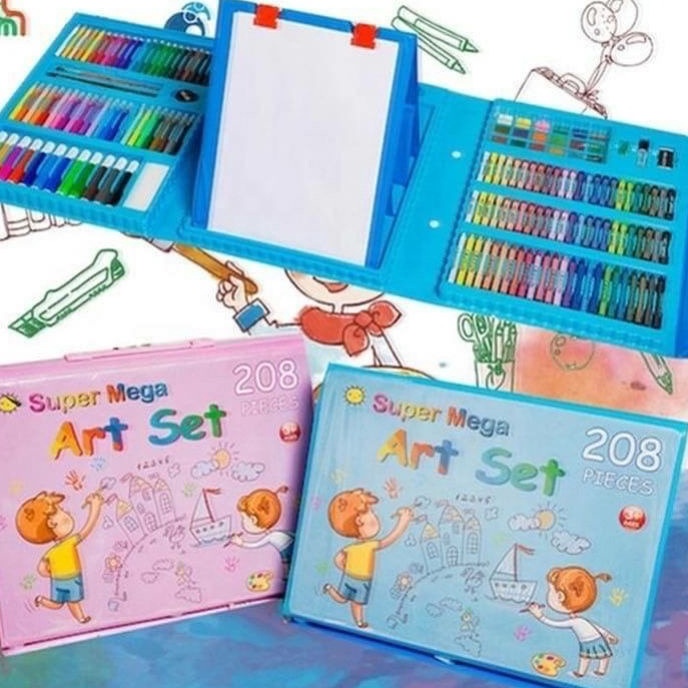 

FG2 CRAYON SET ANAK 2 Alat Tulis Mewarnai atau menggambar anak lengkap