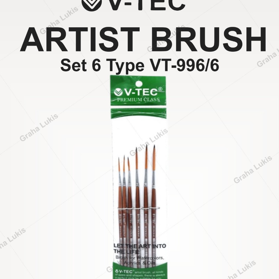 

KI3 VTec artist Brushes VT9966