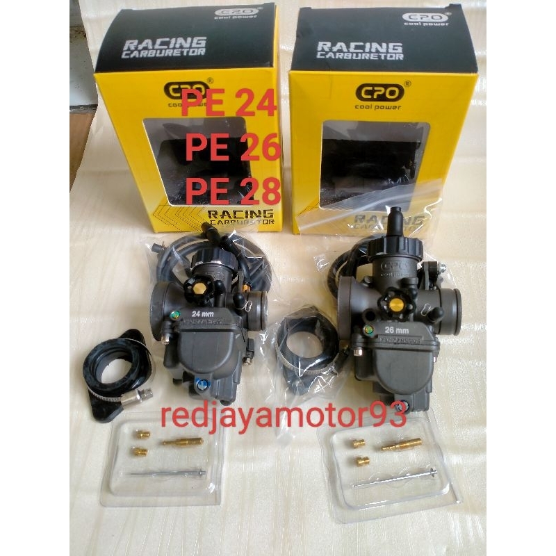 Karburator CPO Gen 2 karbu PE 24/PE 26/ PE 28 Black cool power