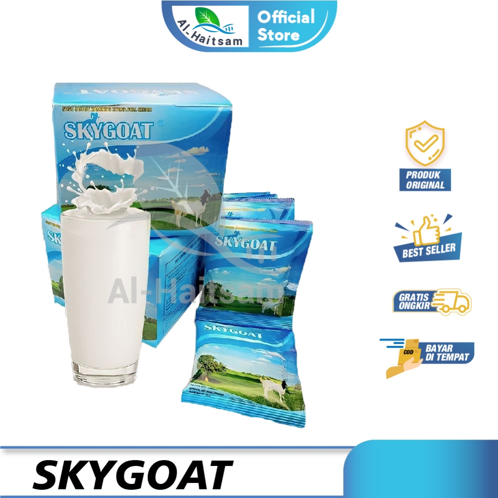 

Susu Kambing Etawa SKYGOAT Susu Bubuk Sachet | Susu Bubuk Full Cream 1 pcs