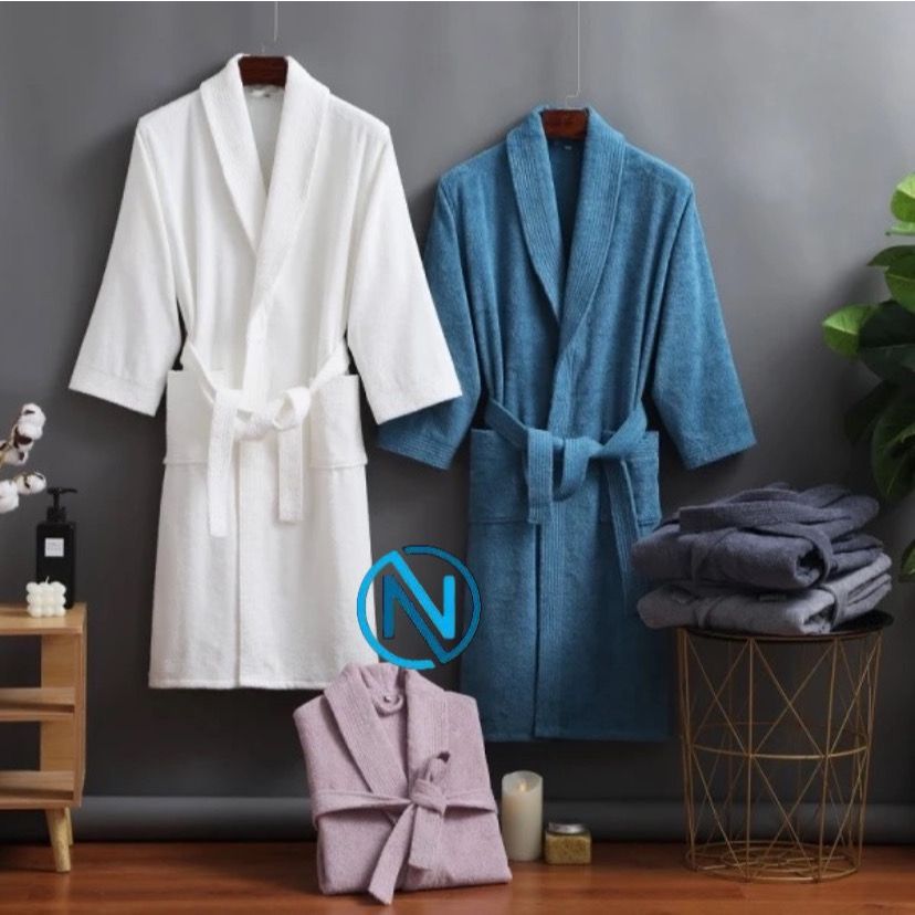 Handuk Kimono Dewasa / Handuk Kimono Jumbo / Kimono Tebal Lembut / Bathrobe