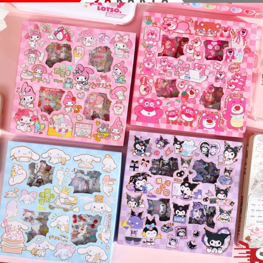 

Murah OSM JKT 5872 Stiker 1 lembar Sticker Motif Kartun Korea Lucu Anti Air Sticker Box Stiker Set Aesthetic Dekor Buku