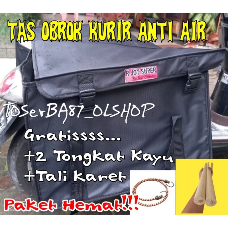 Tas Obrok Motor Anti Air Ukuran Jumbo Tas Kurir Keranjang Motor Box Motor Belakang Tas Motor Nmax PC