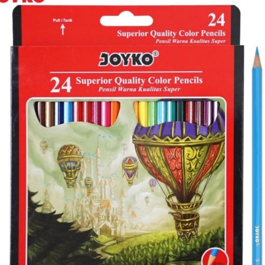 

KP8 Pensil Warna Joyko 24 Panjang