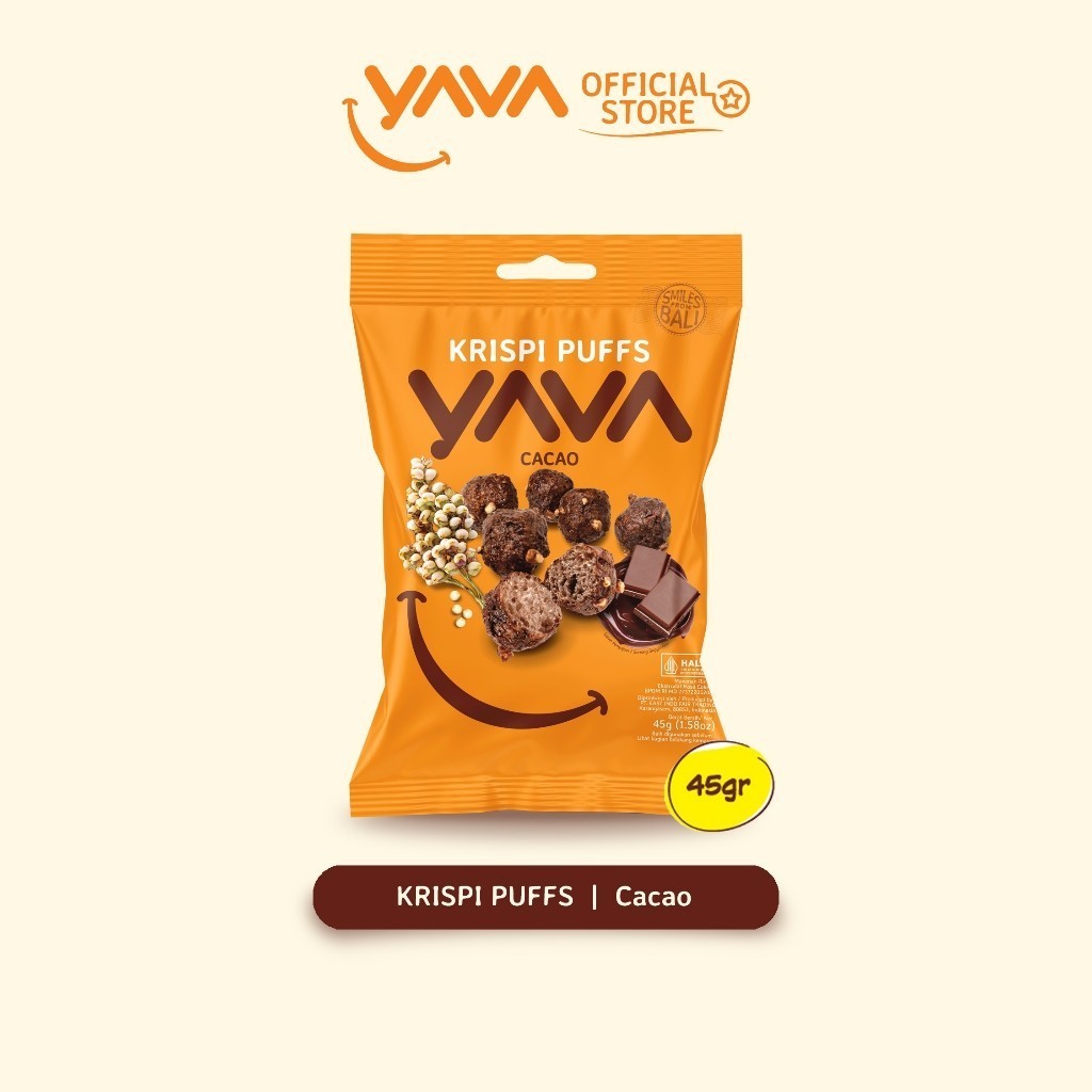 

Promo YAVA Krispi Puffs Cacao 45g