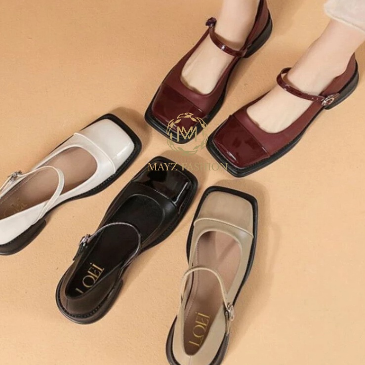 Paling Disukai Sepatu Mary Jane Casual Platform Shoes 249