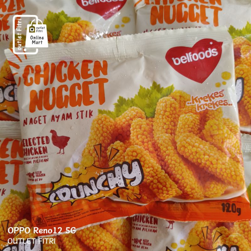 

[120gr] BELFOODS Stick Crunchy Nugget