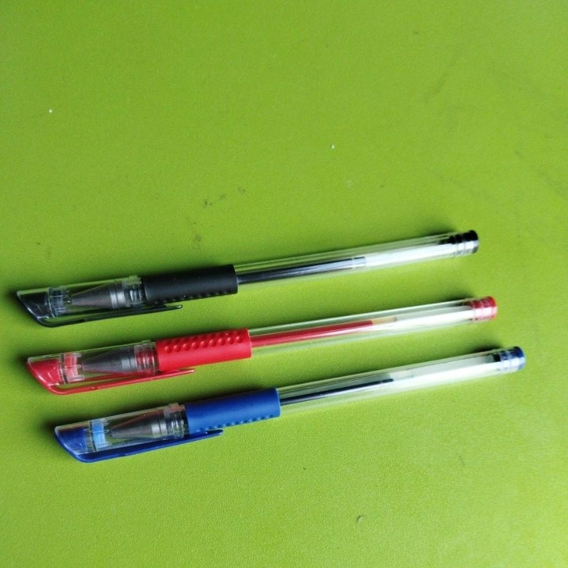

HZK pena gel mimi tinta hitam merah biru