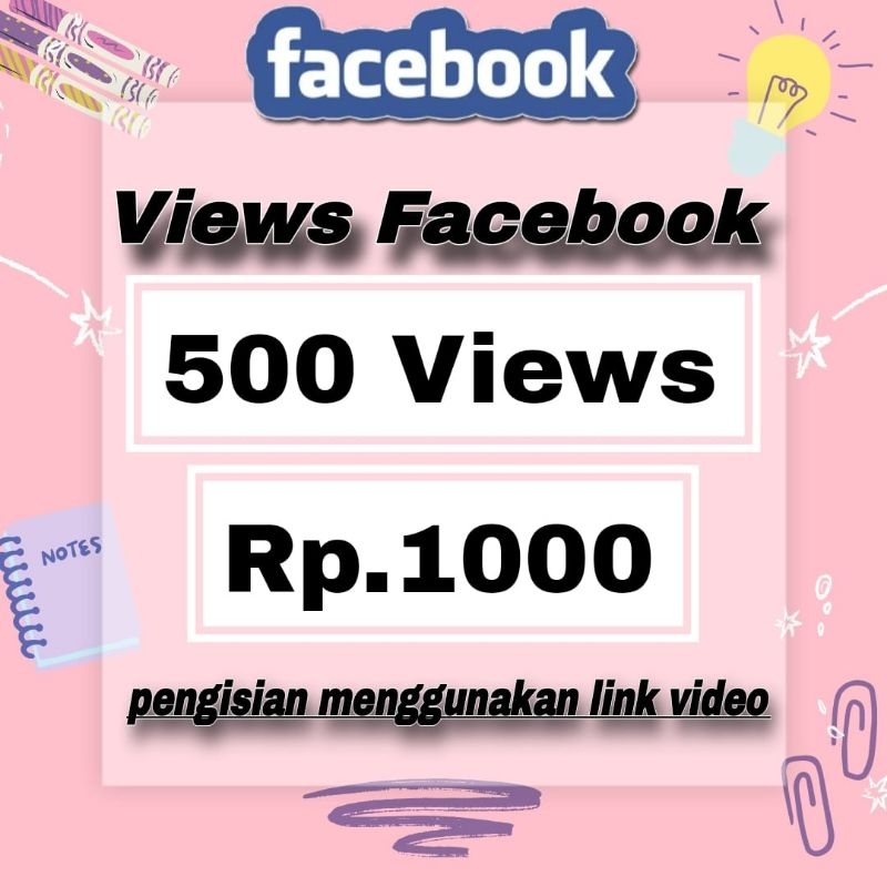 Views Facebook View Reels Video Facebook Murah Permanen Bergaransi