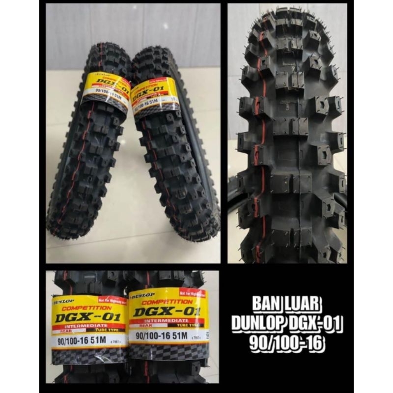 Ban Luar Trail Dunlop DGX01 Ring 16 90/100 Grasstrack GTX