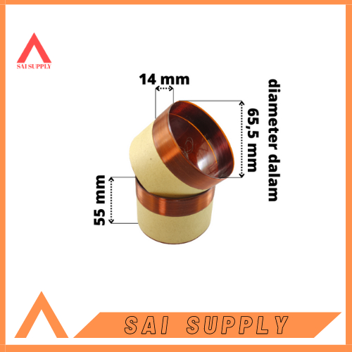 Spul Speaker 65.5mm Spol Spiker 15 inch Spol Speaker Diameter 65,5mm 15inchi