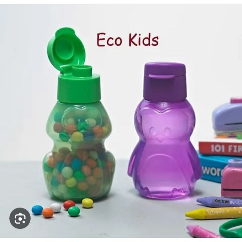 TUPPERWARE BOTOL MINUM KARAKTER ECO KIDS