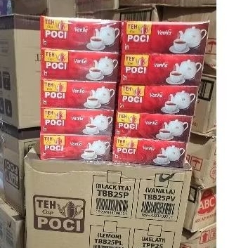 

Teh Poci Celup (1 pack = 5 kotak @25 pcs) harga per pack