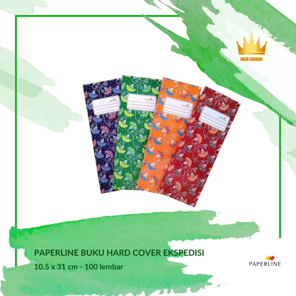 

Buku hard cover Buku tulis Ekspedisi Paperline/ 100 Lembar