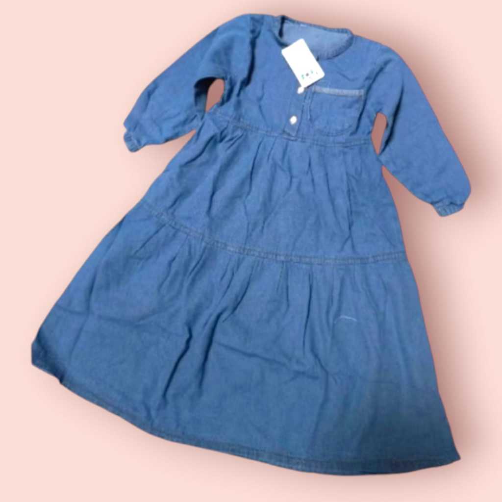 Gamis Jeans Anak | Gamis Denim