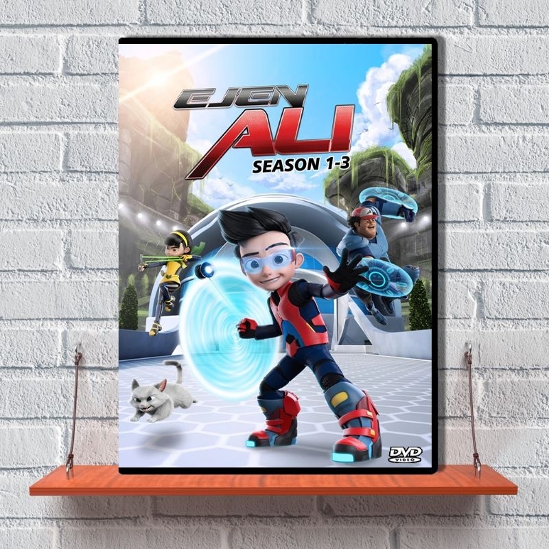 DVD Ejen Ali 1-3 (2016-2023)