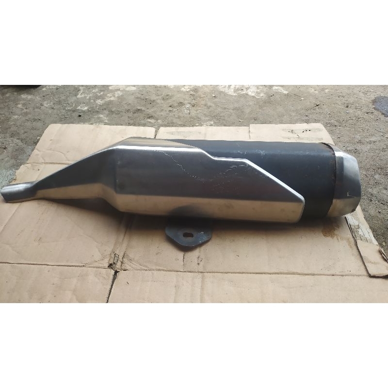 knalpot selencer Kawasaki ninja 250 fi/z250 fi original copotan