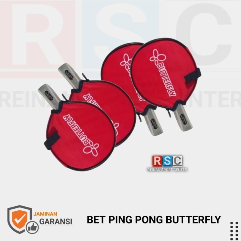 BUTTERFLY BET PINGPONG MEJA TENIS Bet Pingpong Bat Tenis Meja Raket Tenis Meja