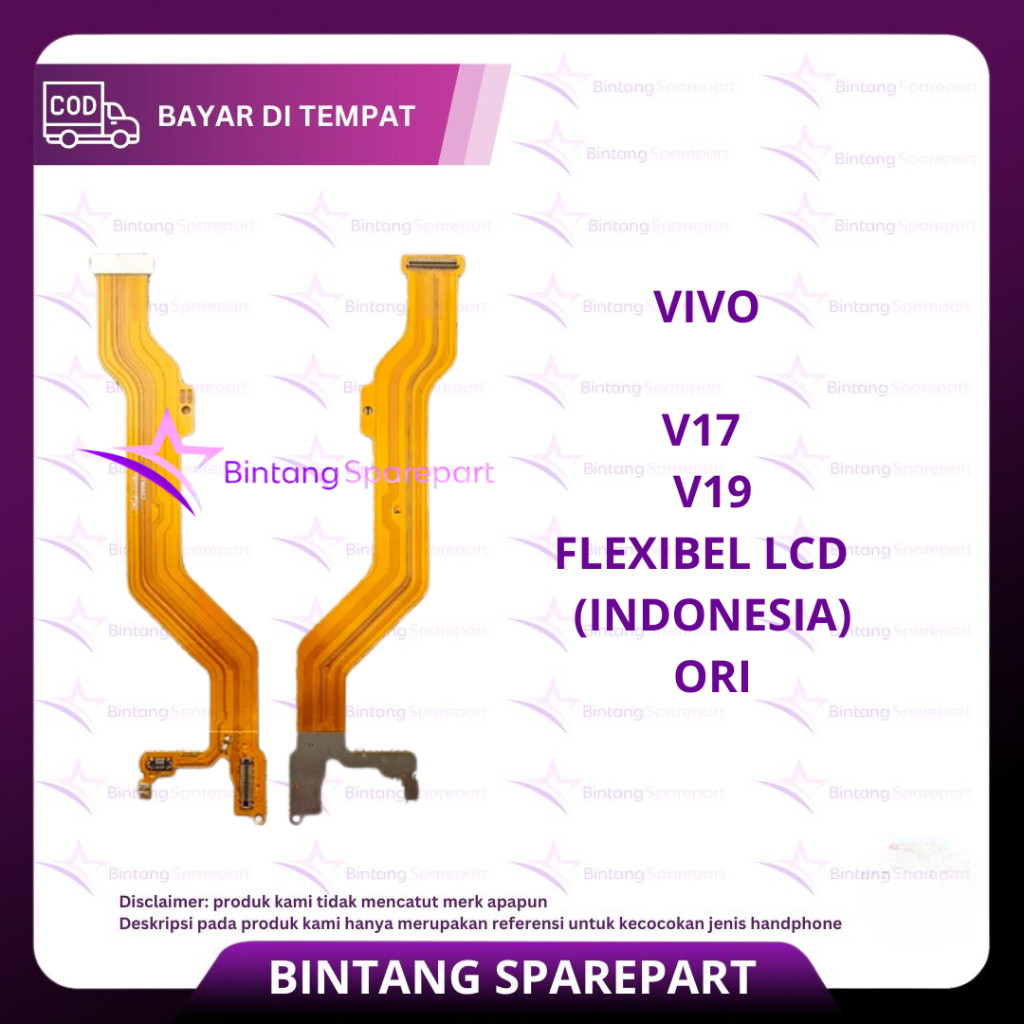 FLEXIBEL LCD VIVO V17 / V19 (INDONESIA) ORI