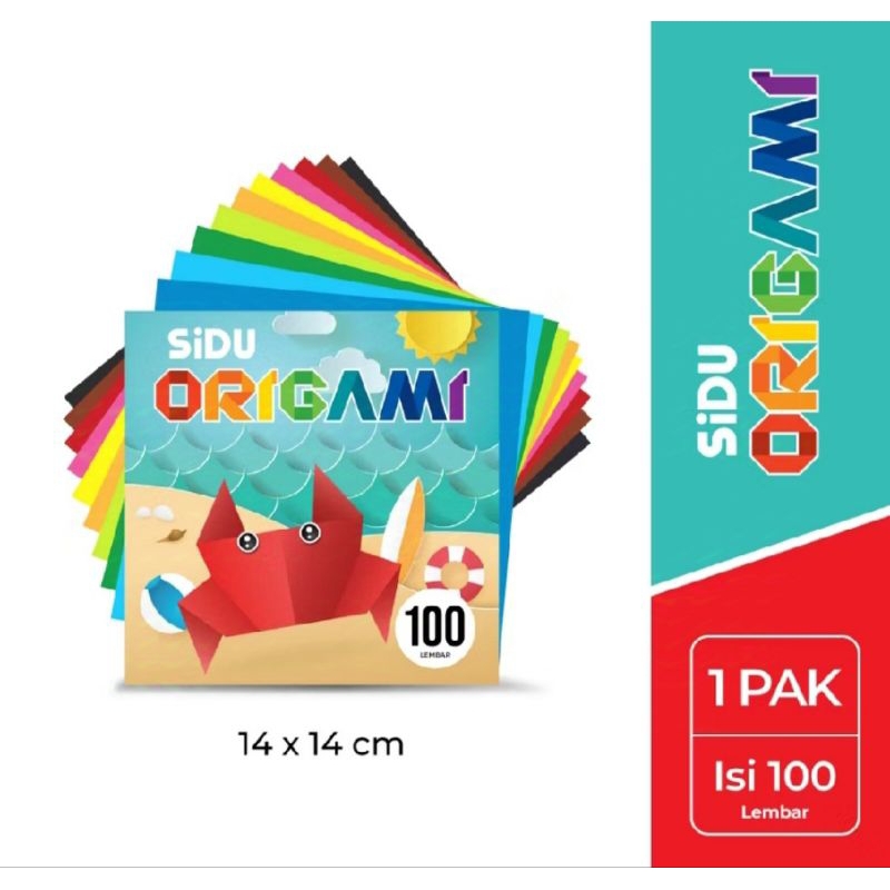 

ORIGAMI SIDU 14 x 14 (100 LEMBAR)