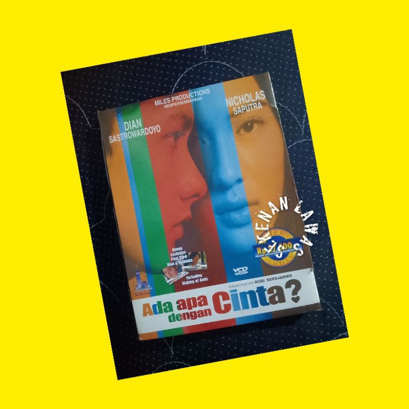 VCD Ada Apa Dengan Cinta (Mulus) /Dian Sastrowardoyo (Masih Ada Bonus Postcard)