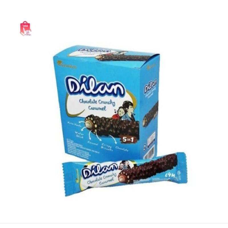 

Dilan Chocolate Crunchy Caramel 5 in 1 (1 box/12 pcs)